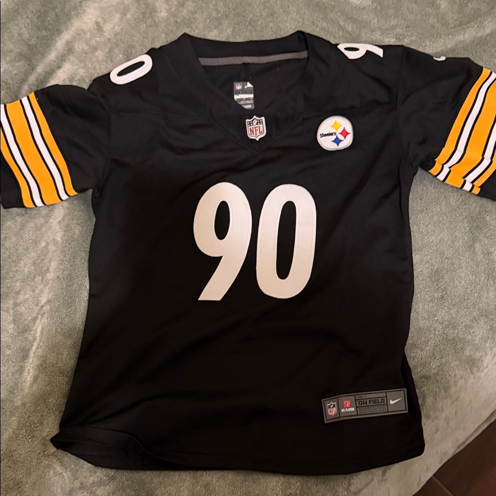 Nike Black Jersey with Yellow Accents